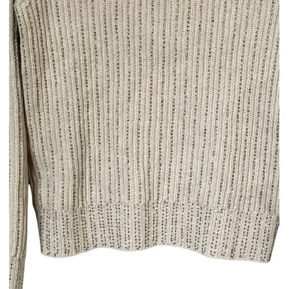 Banana Republic beaded crew neck sweater, size S, cotton blend - Picture 5 of 7